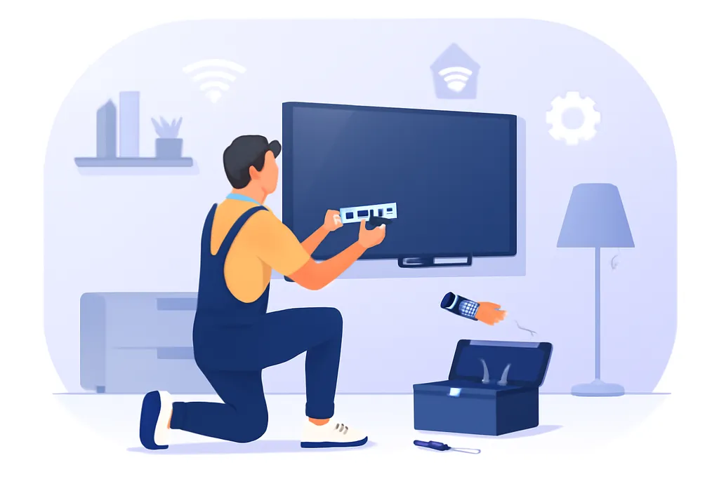 Cách lắp đặt giá treo tivi tại nhà chuẩn thợ 100%
