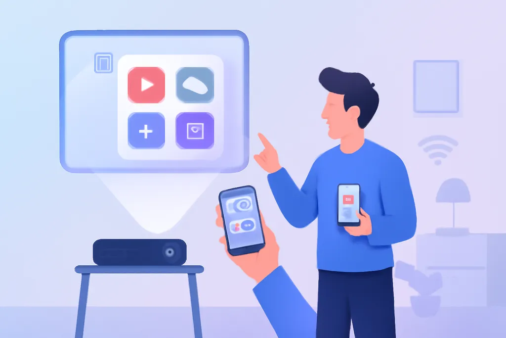 Lưu ý gì khi tải app chiếu màn hình điện thoại lên tường