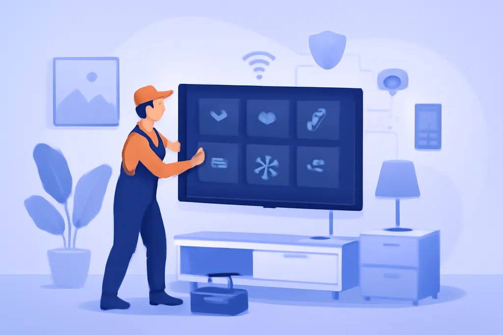 Dịch vụ lắp đặt tivi tại nhà ở Hà Nội uy tín 24/7