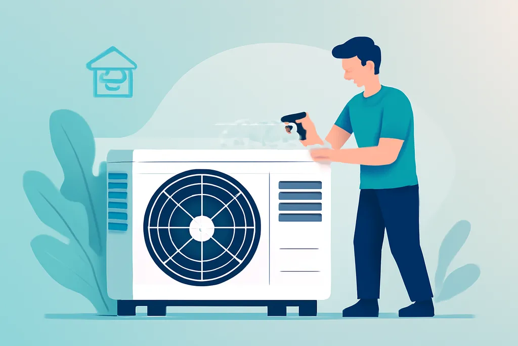 Hướng dẫn cách vệ sinh cục nóng máy lạnh tại nhà