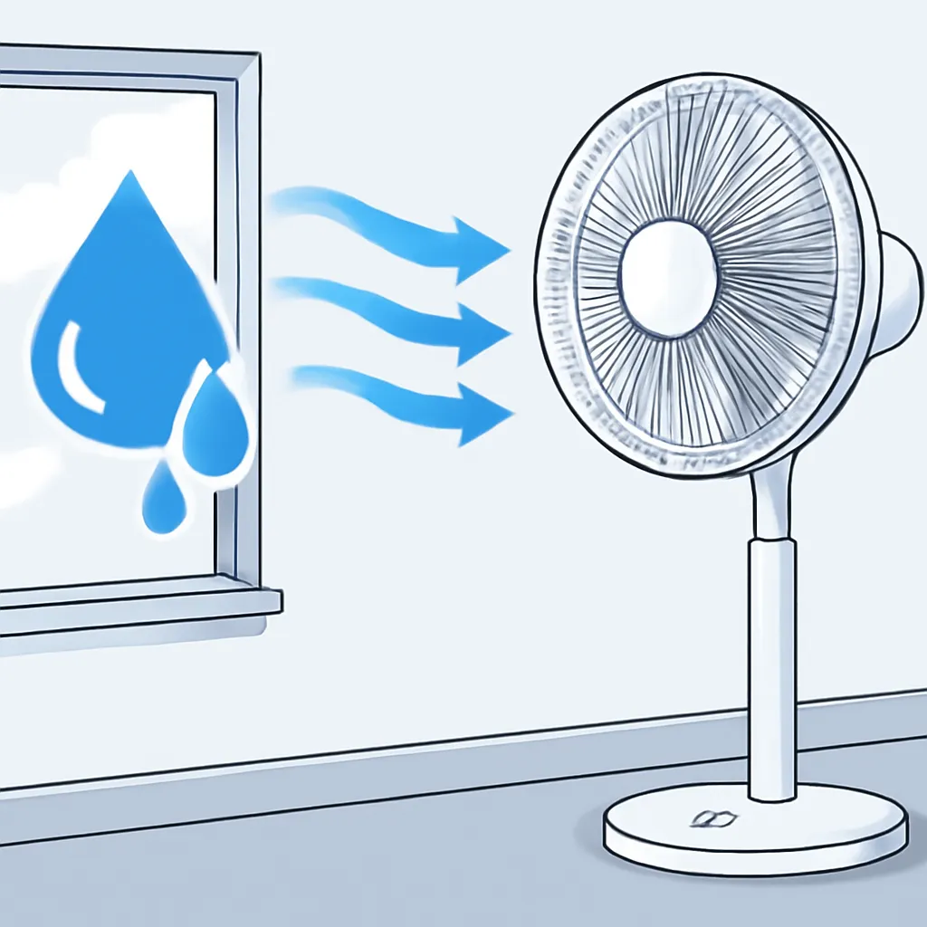 Cách giảm độ ẩm trong phòng bằng quạt