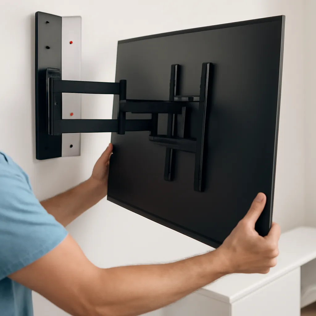 cách lắp giá treo tivi