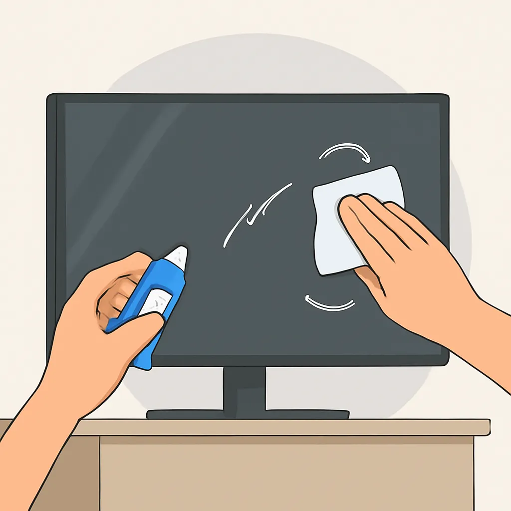 cách khắc phục màn hình tivi bị xước