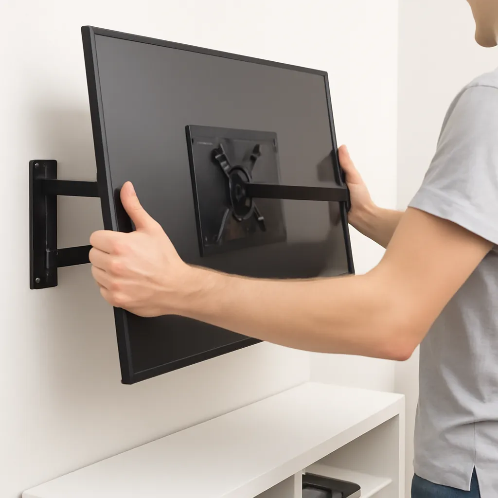 cách lắp giá treo tivi
