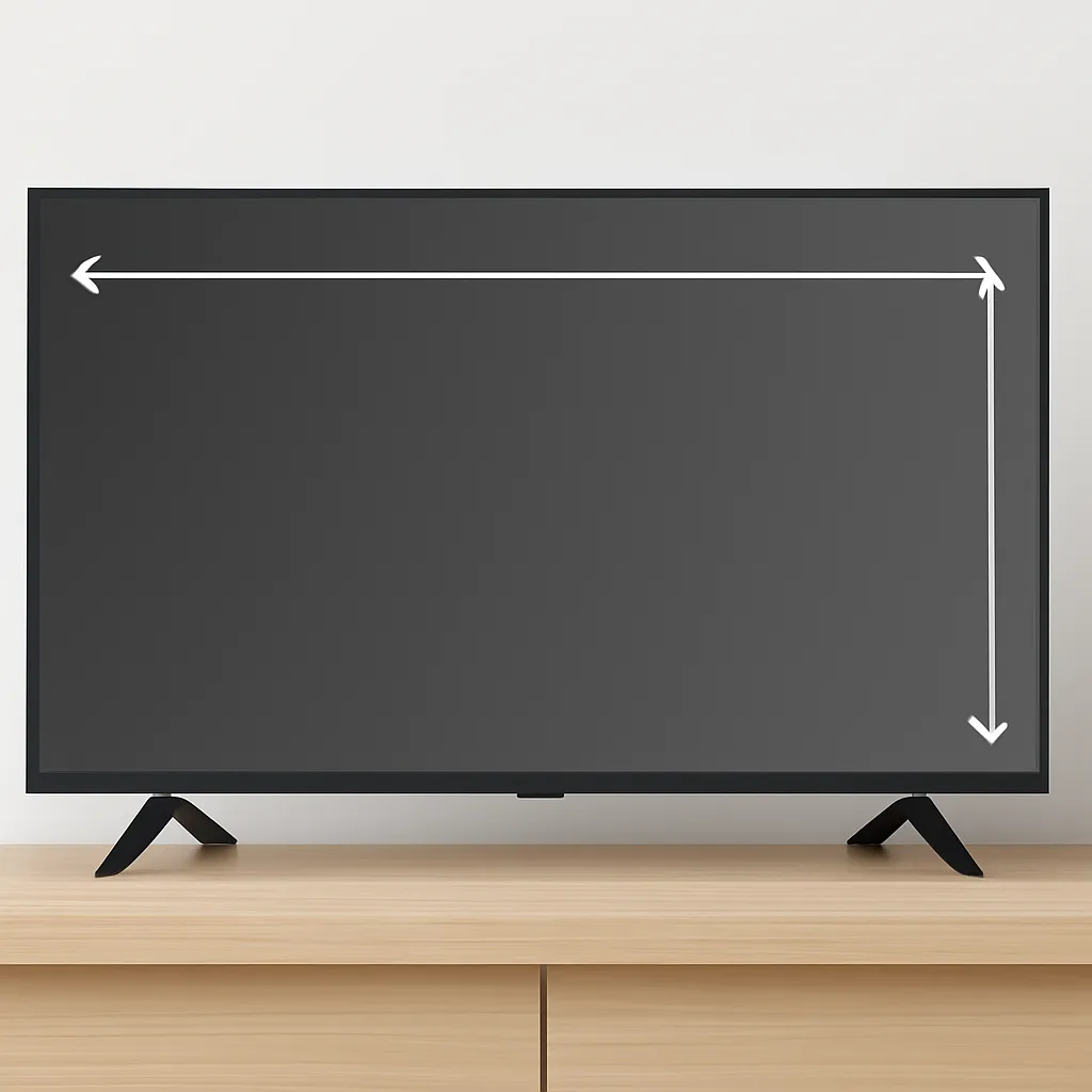 Kích thước tivi xiaomi