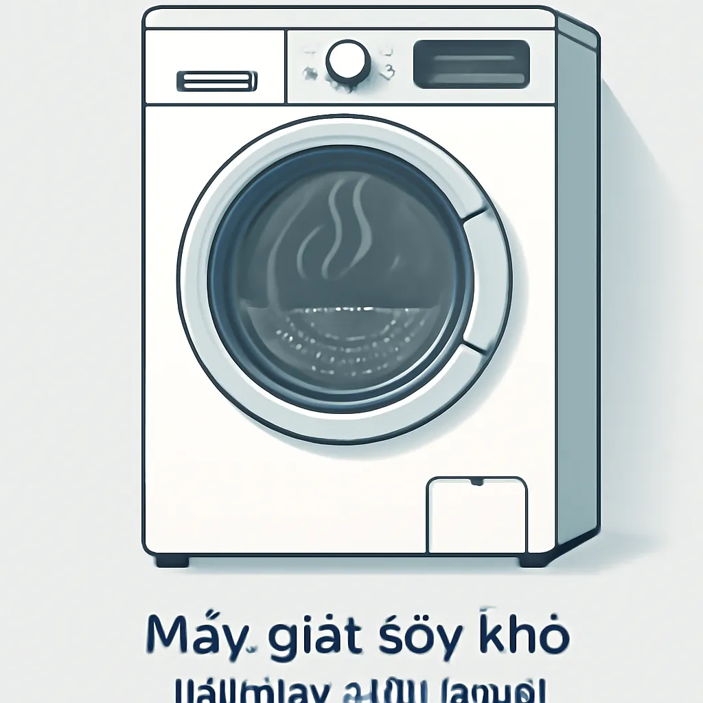 Máy giặt sấy khô không cần phơi