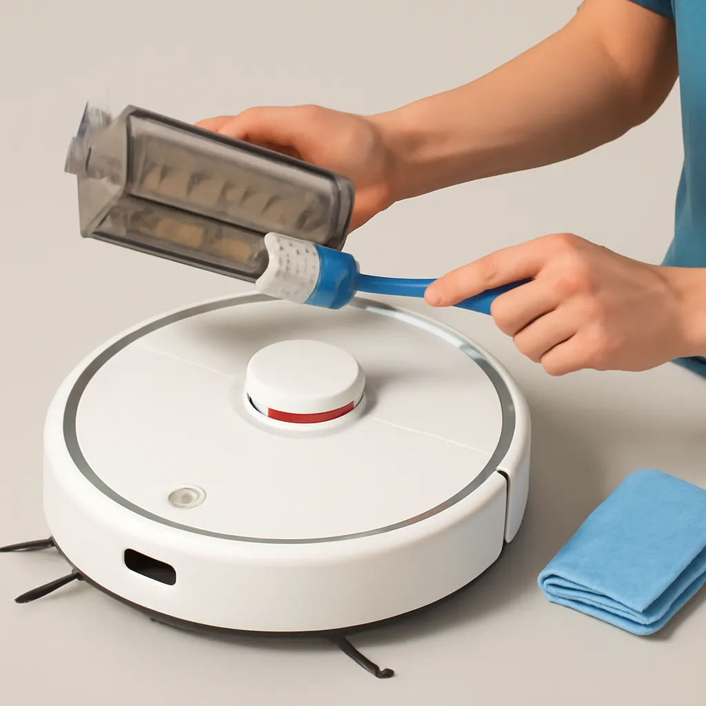 Vệ sinh robot hút bụi