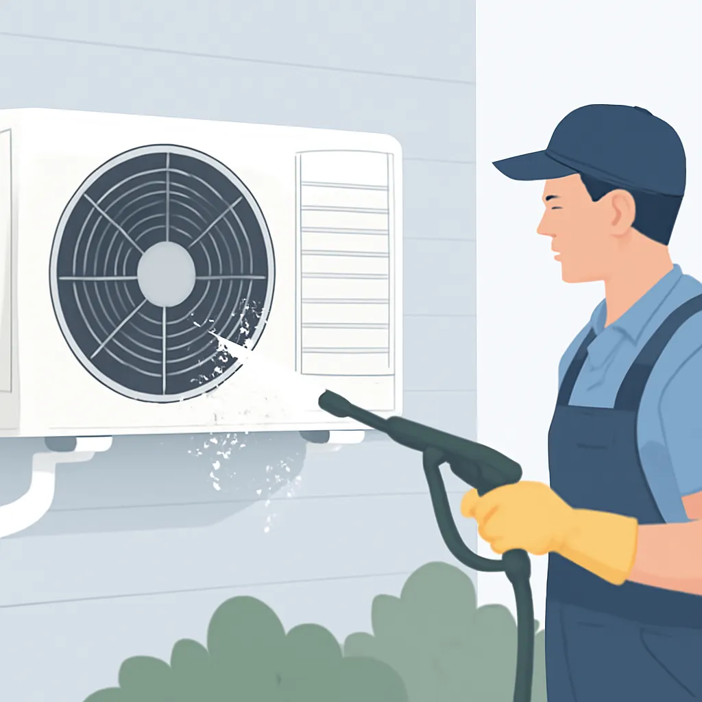 Vệ sinh cục nóng máy lạnh