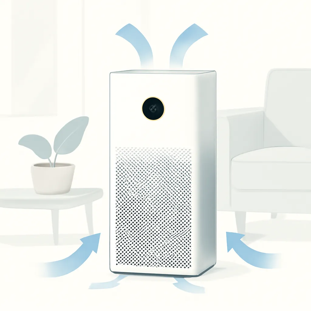 cách sử dụng máy lọc không khí xiaomi