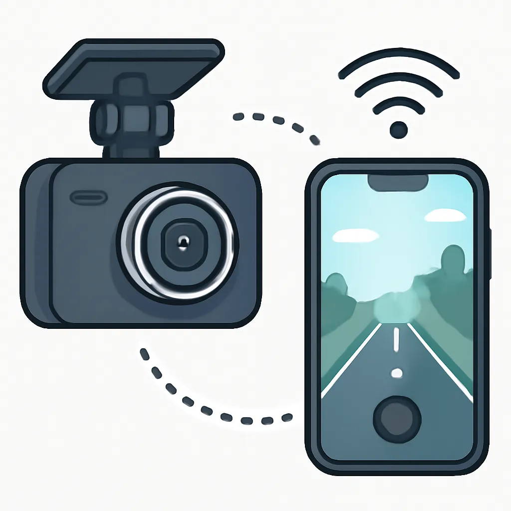cách kết nối camera hành trình với điện thoại