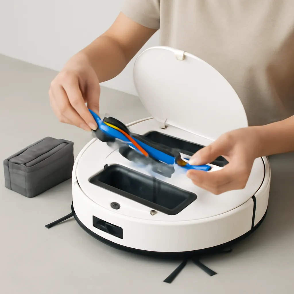 Vệ sinh robot hút bụi