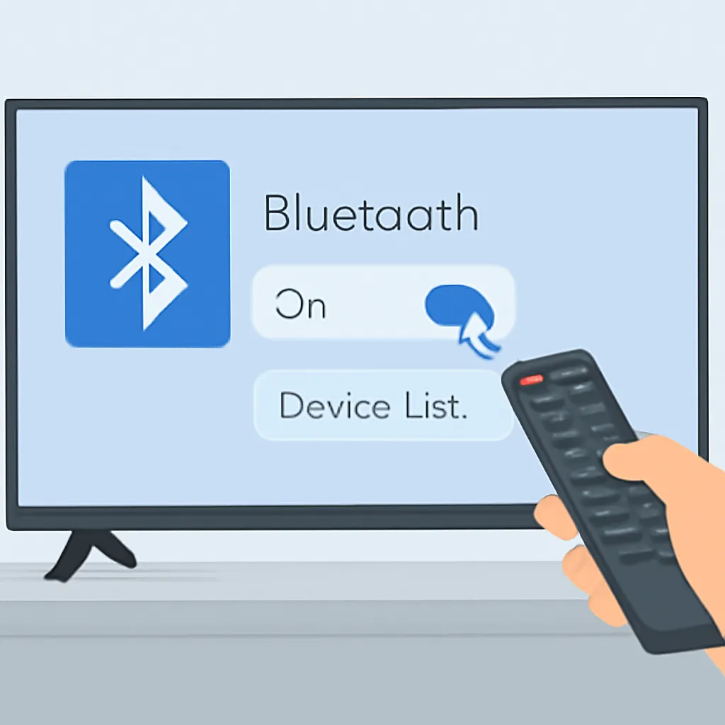 Hướng dẫn cách bật bluetooth trên tivi