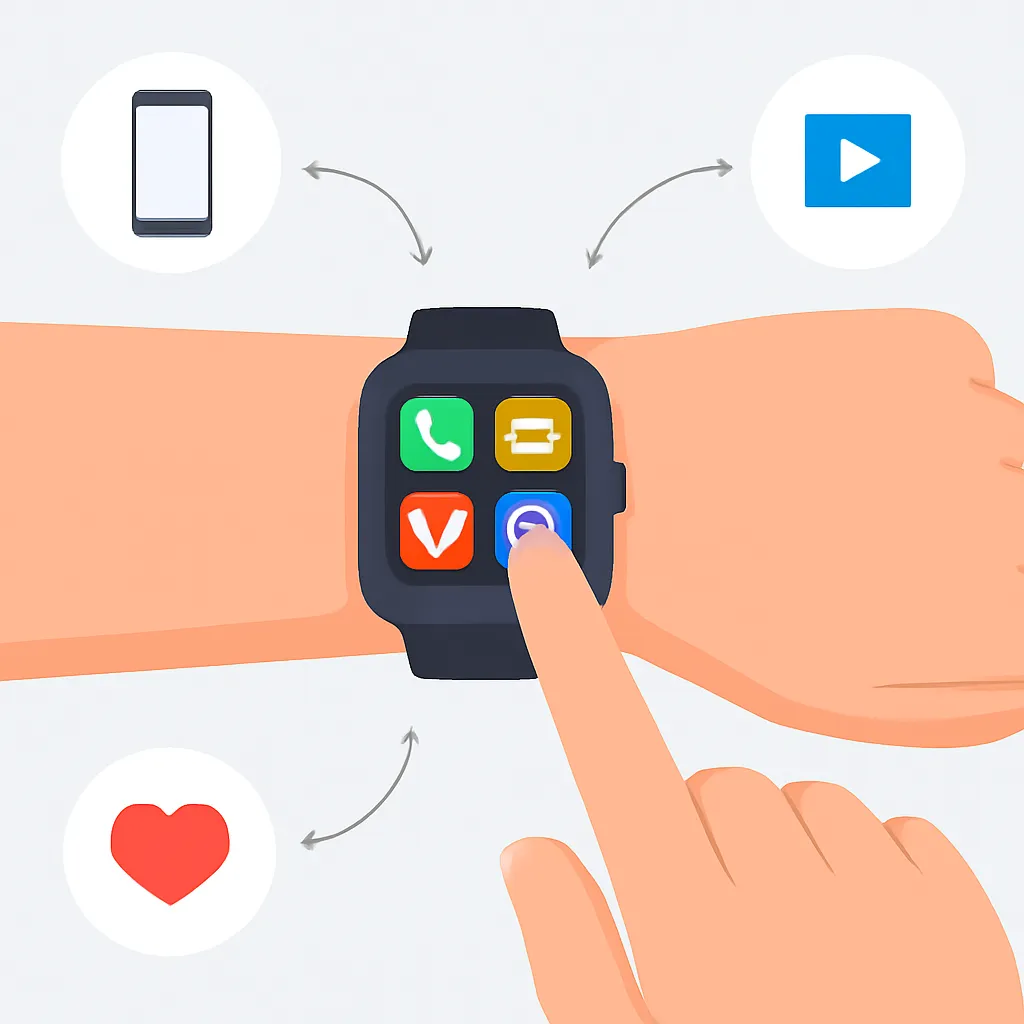 Hướng dẫn cách sử dụng đồng hồ thông minh smartwatch