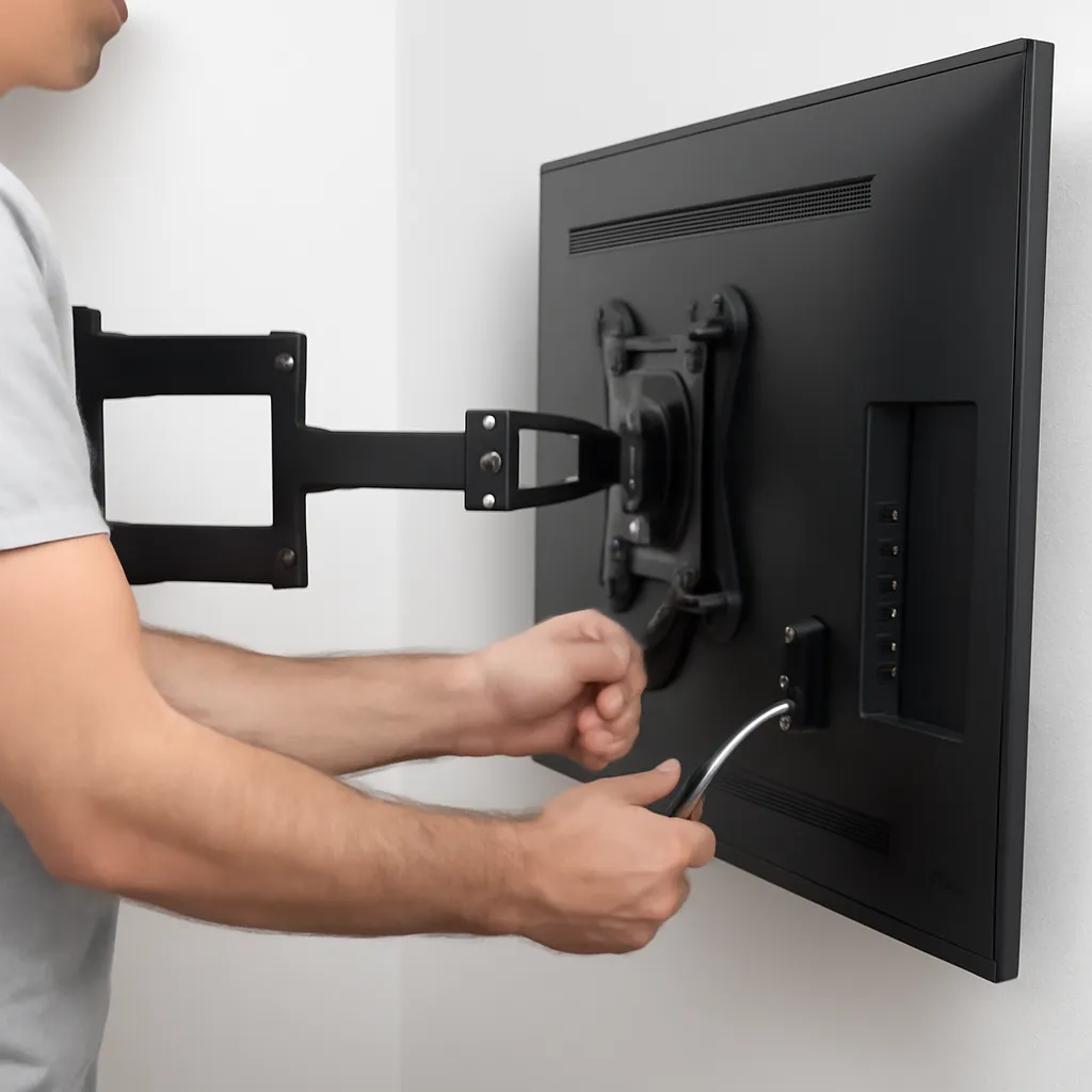 cách lắp giá treo tivi