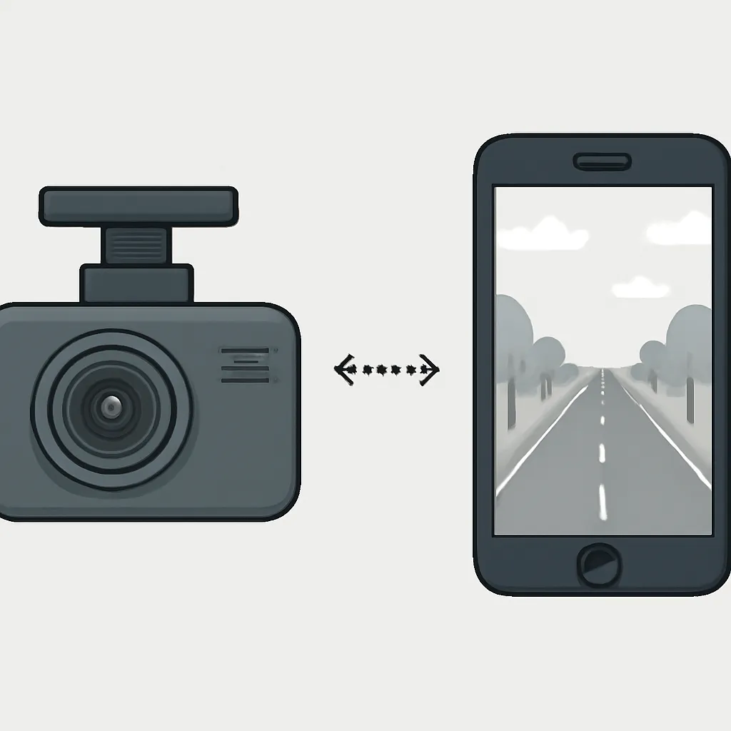 cách kết nối camera hành trình với điện thoại