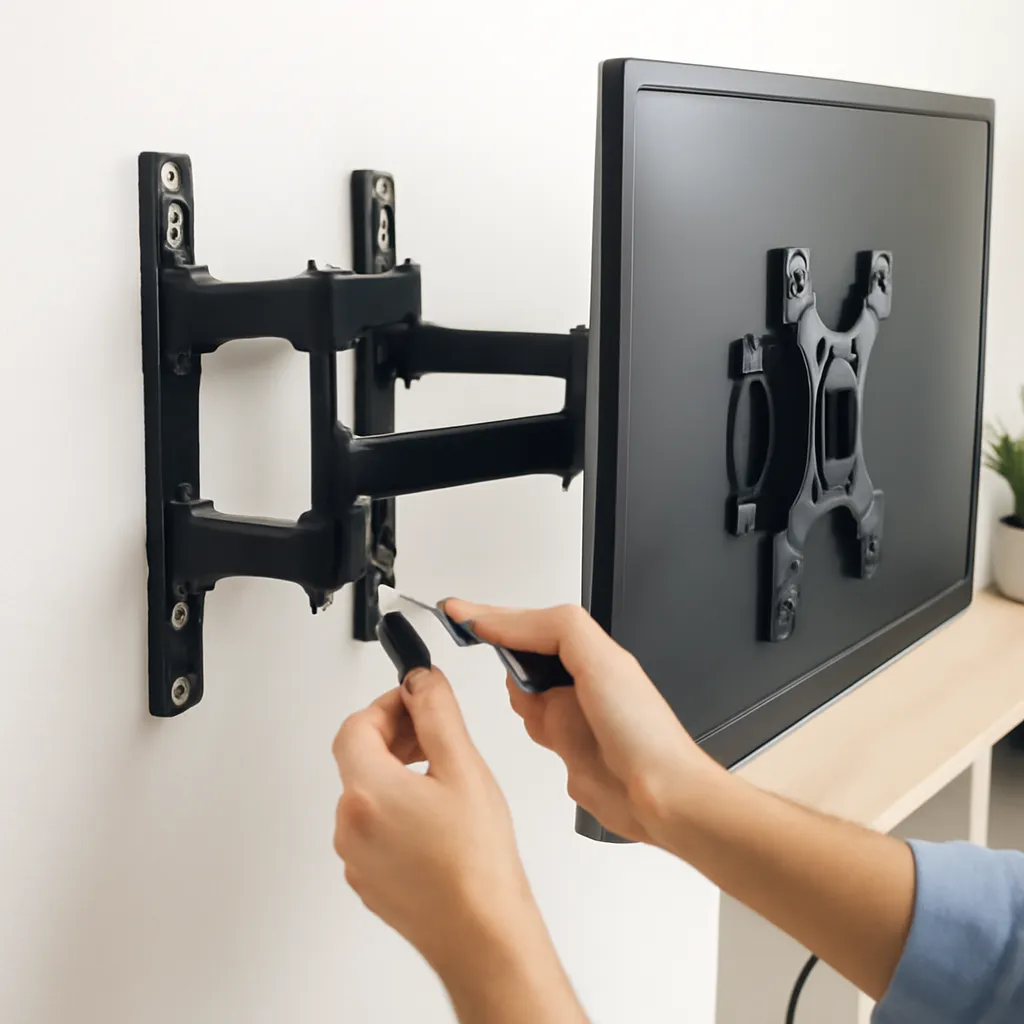 cách lắp giá treo tivi