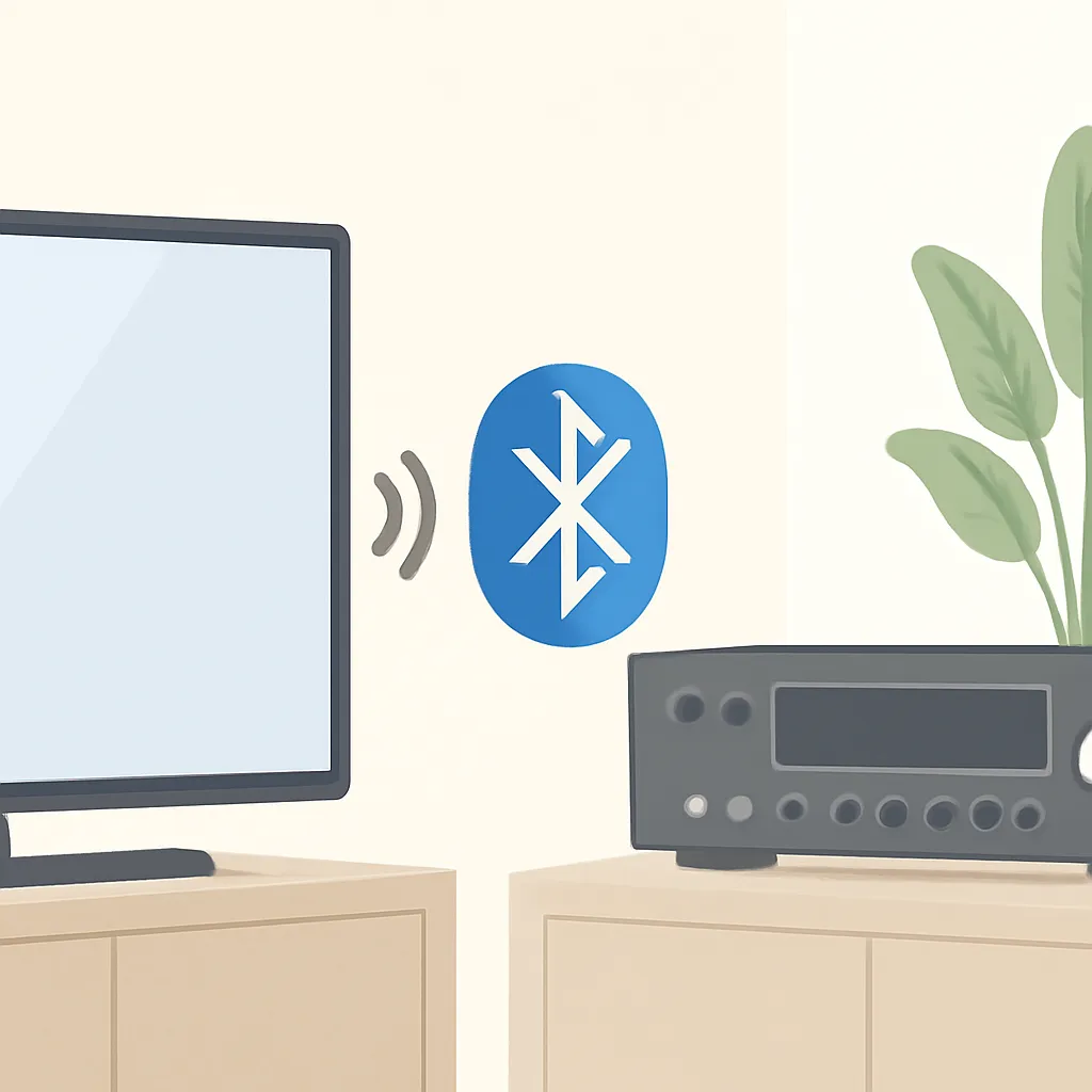 Kết nối tivi với amply qua Bluetooth