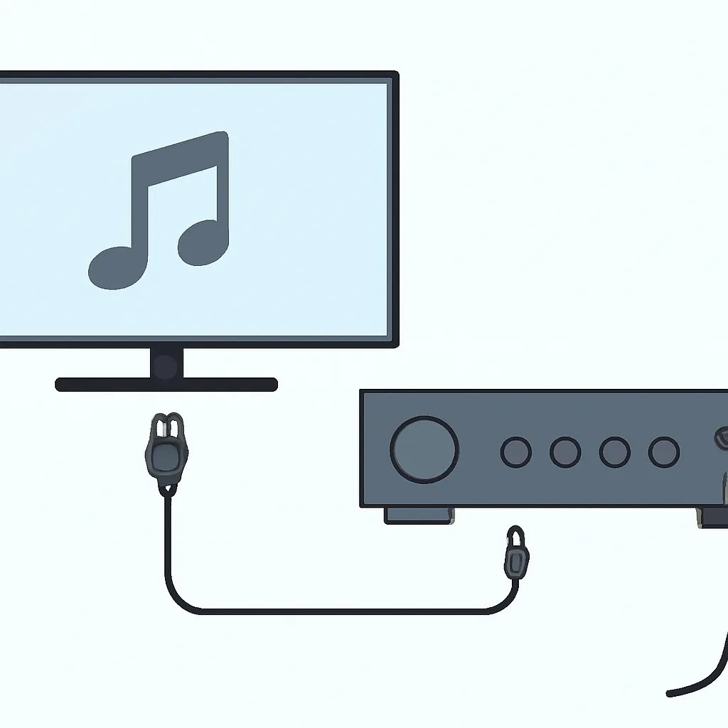 cách kết nối tivi với amply để hát karaoke