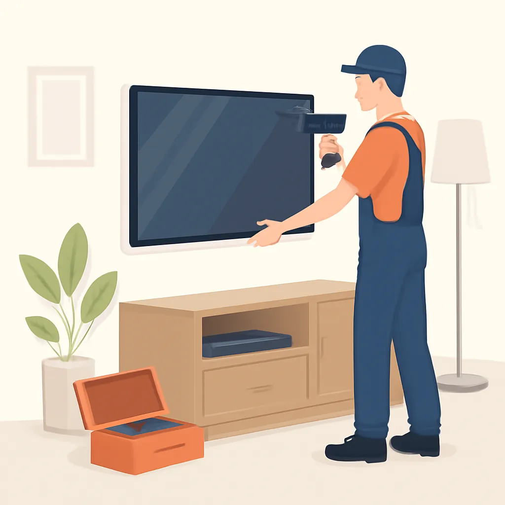 Tại sao nên thuê thợ lắp tivi tại nhà Hà Nội thay vì tự làm?