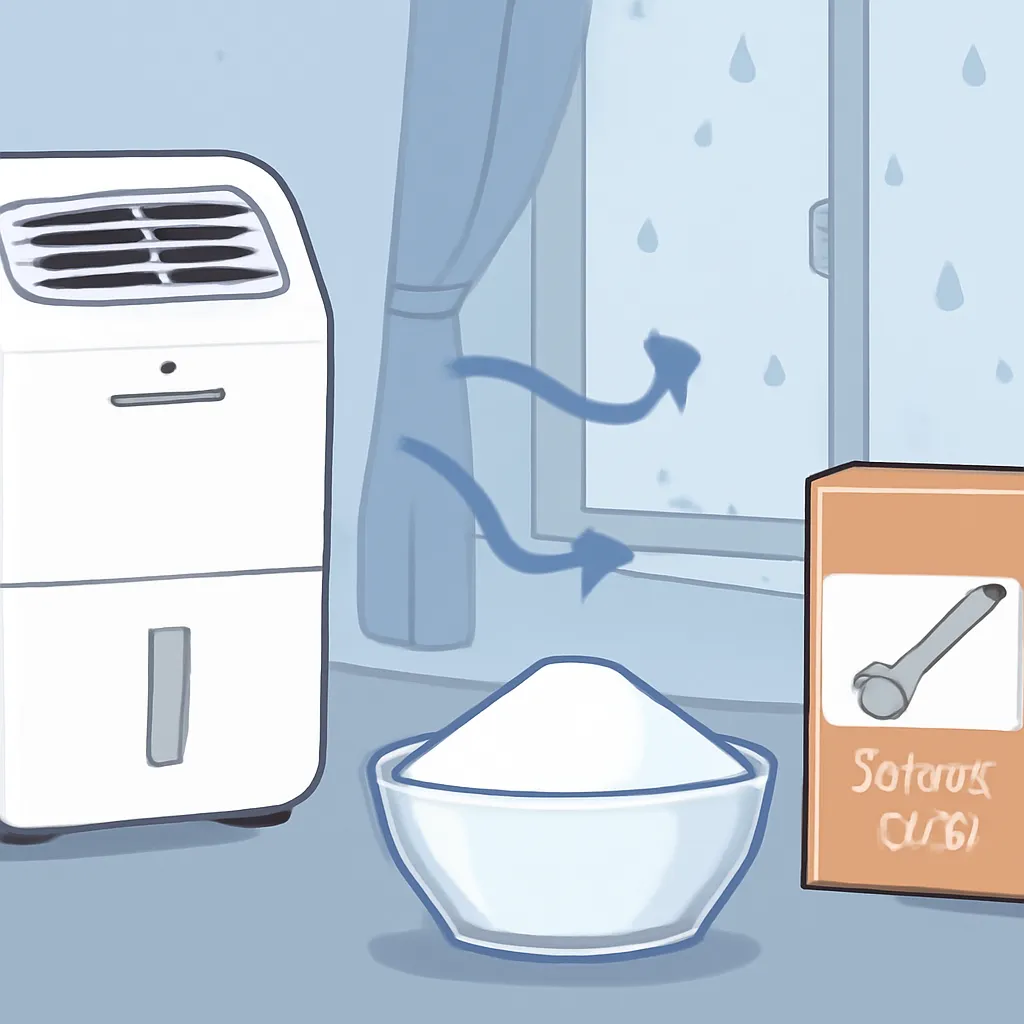 Cách giảm độ ẩm trong phòng bằng baking soda