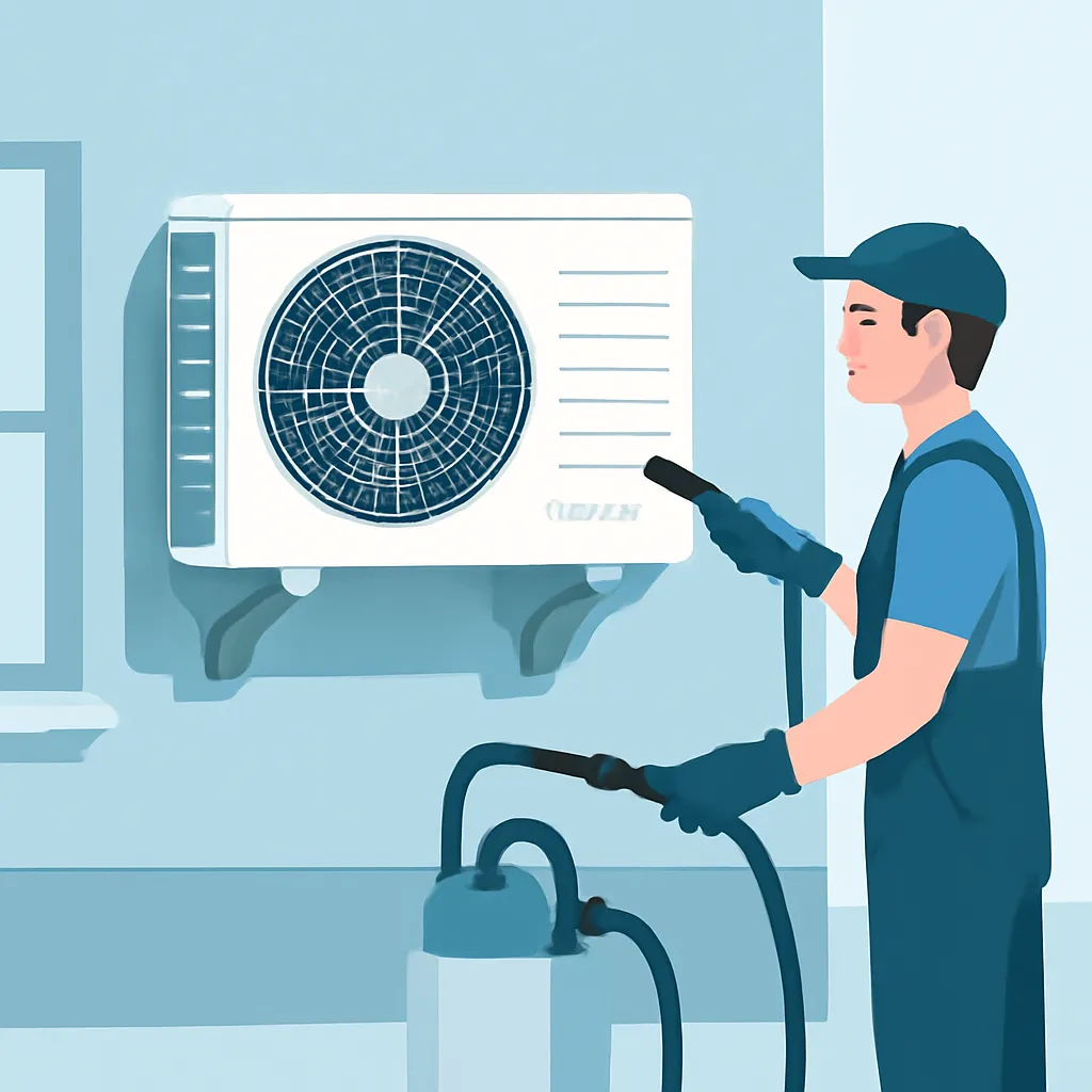 Vệ sinh cục nóng máy lạnh