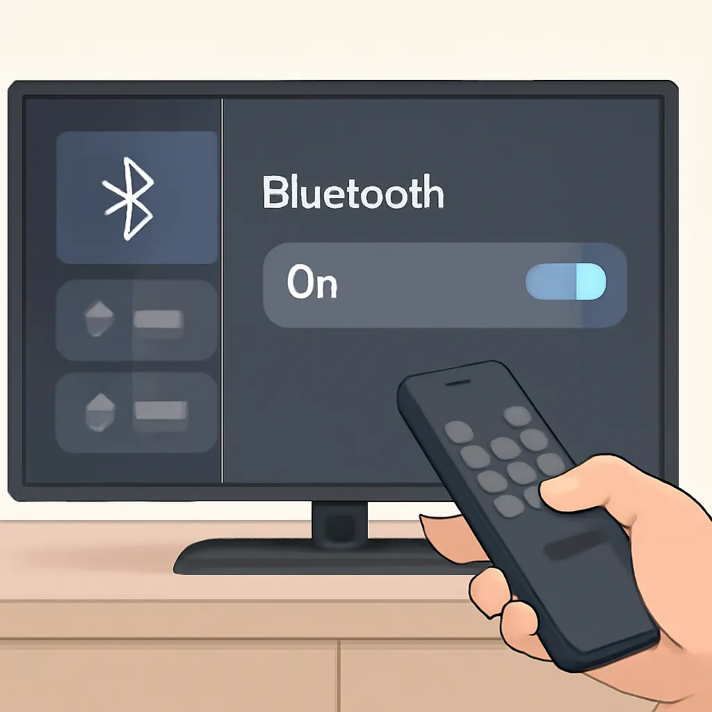 Hướng dẫn cách bật bluetooth trên tivi