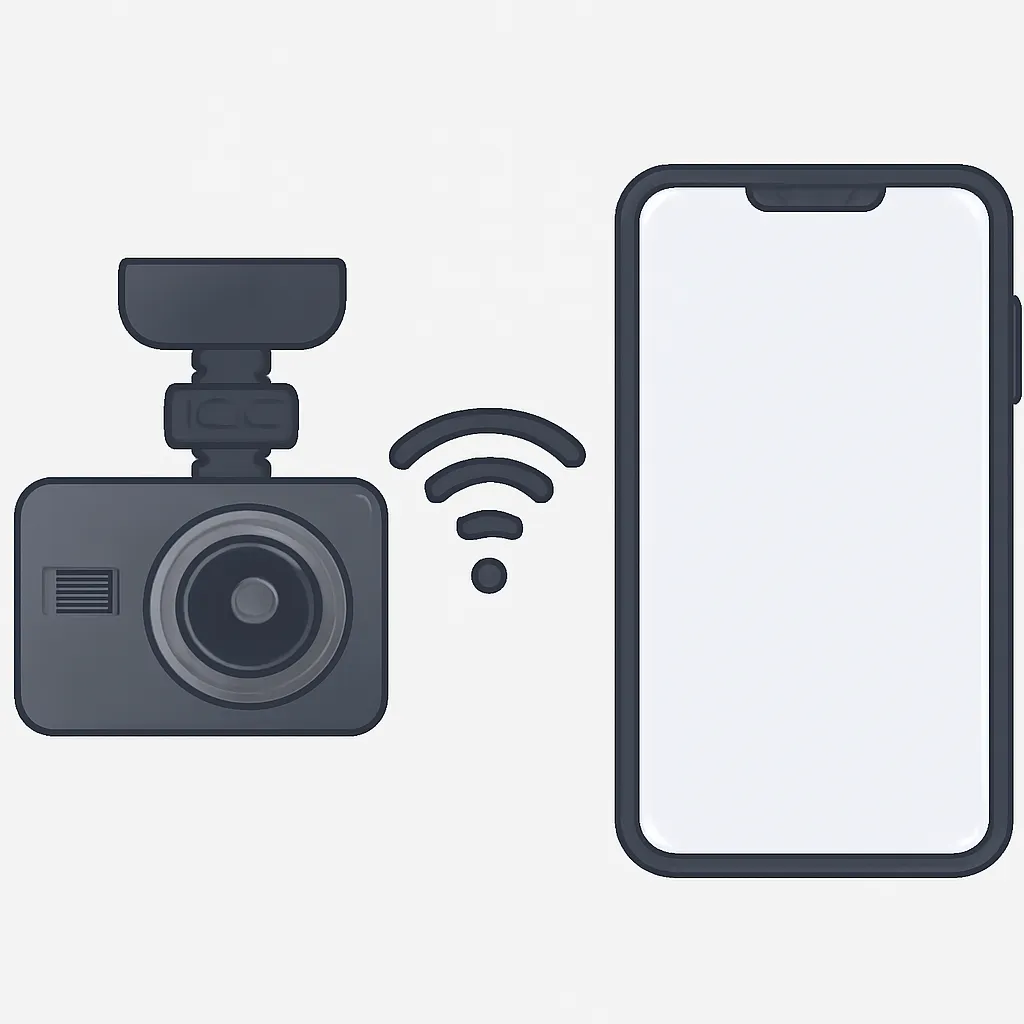 cách kết nối camera hành trình với điện thoại