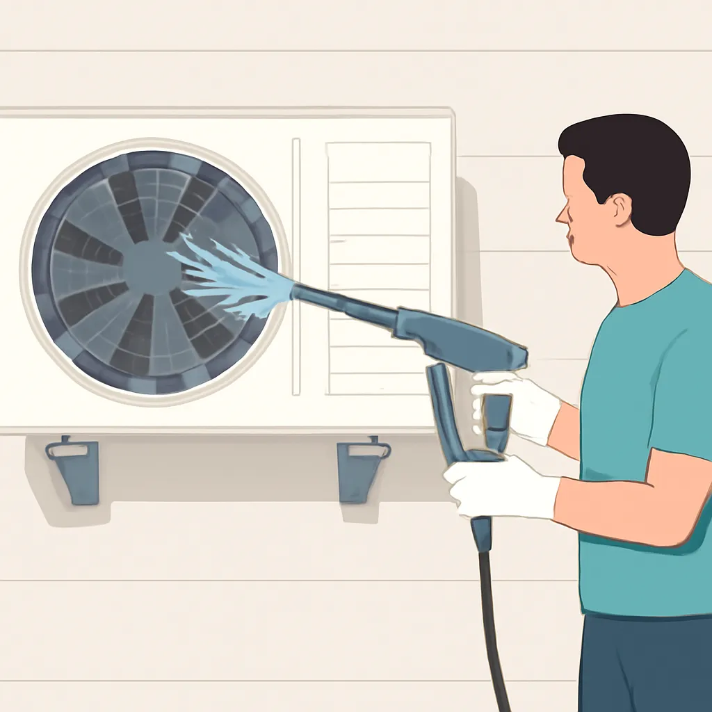 Vệ sinh cục nóng máy lạnh