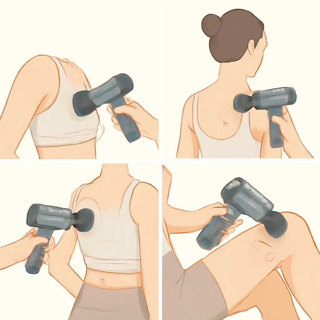 Hướng dẫn cách sử dụng máy massage mini hiệu quả