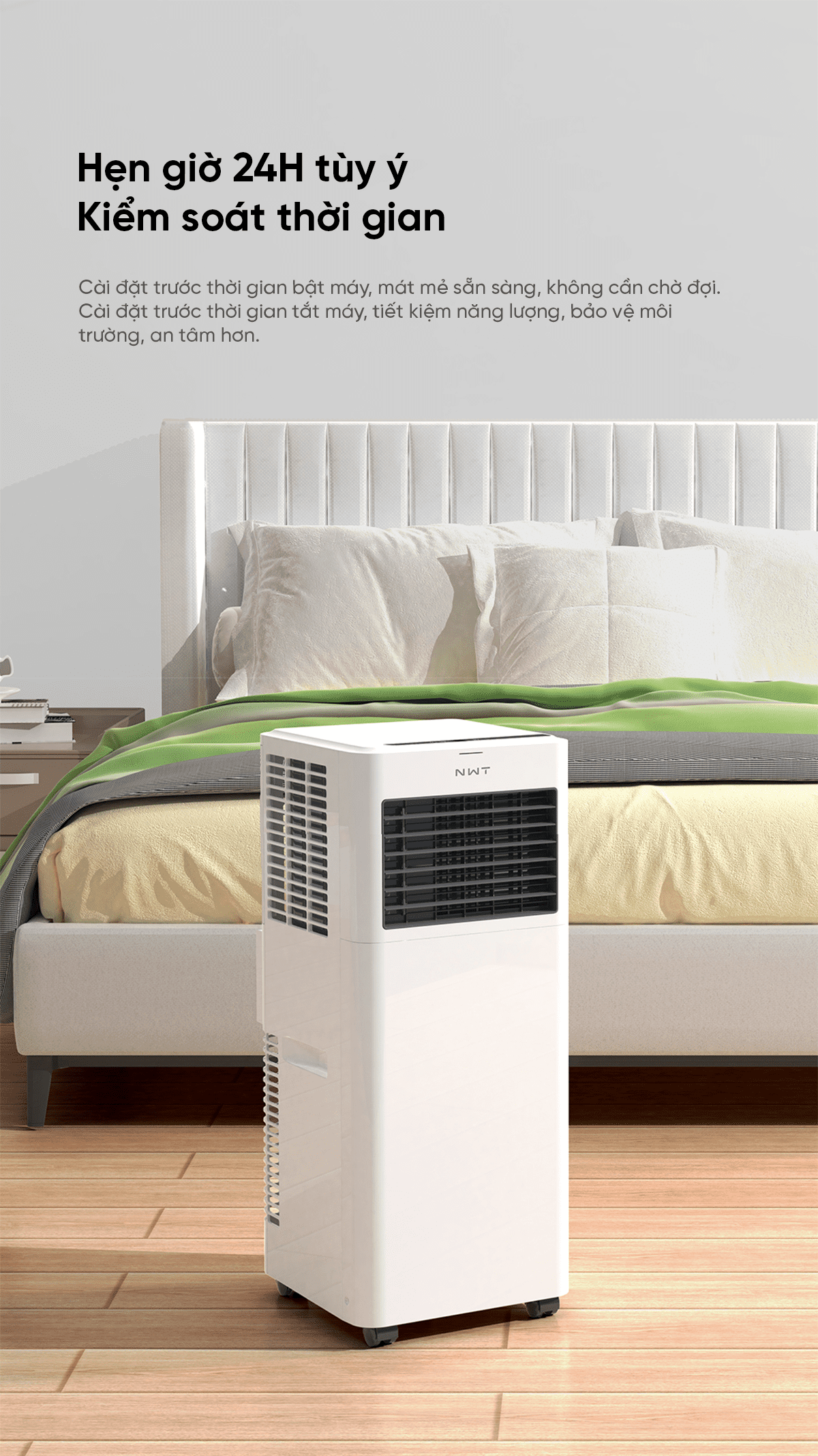 Điều hòa di động thông minh Xiaomi NWT Pro 9000BTU