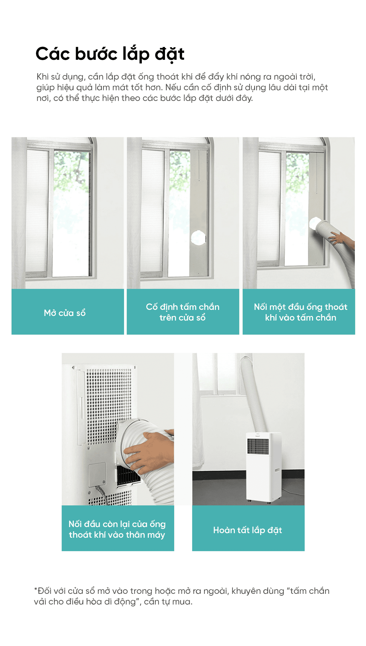 Điều hòa di động thông minh Xiaomi NWT Pro 9000BTU