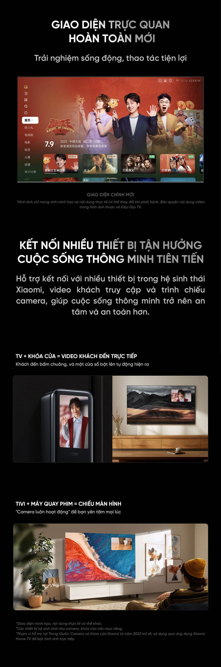 Tivi Xiaomi Redmi X65 Miniled Ram 4/64Gb 2026 độ sáng 1200nits 288Hz