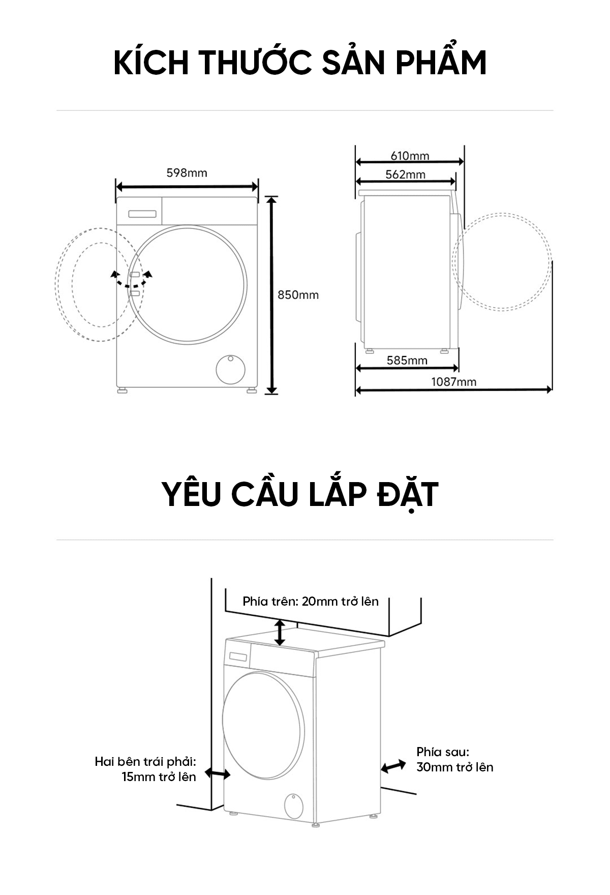 Máy Giặt Xiaomi Mija 2026 XHQG120MJ101 Giặt 12kg Sấy 9kg 26 Chế Độ Giặt