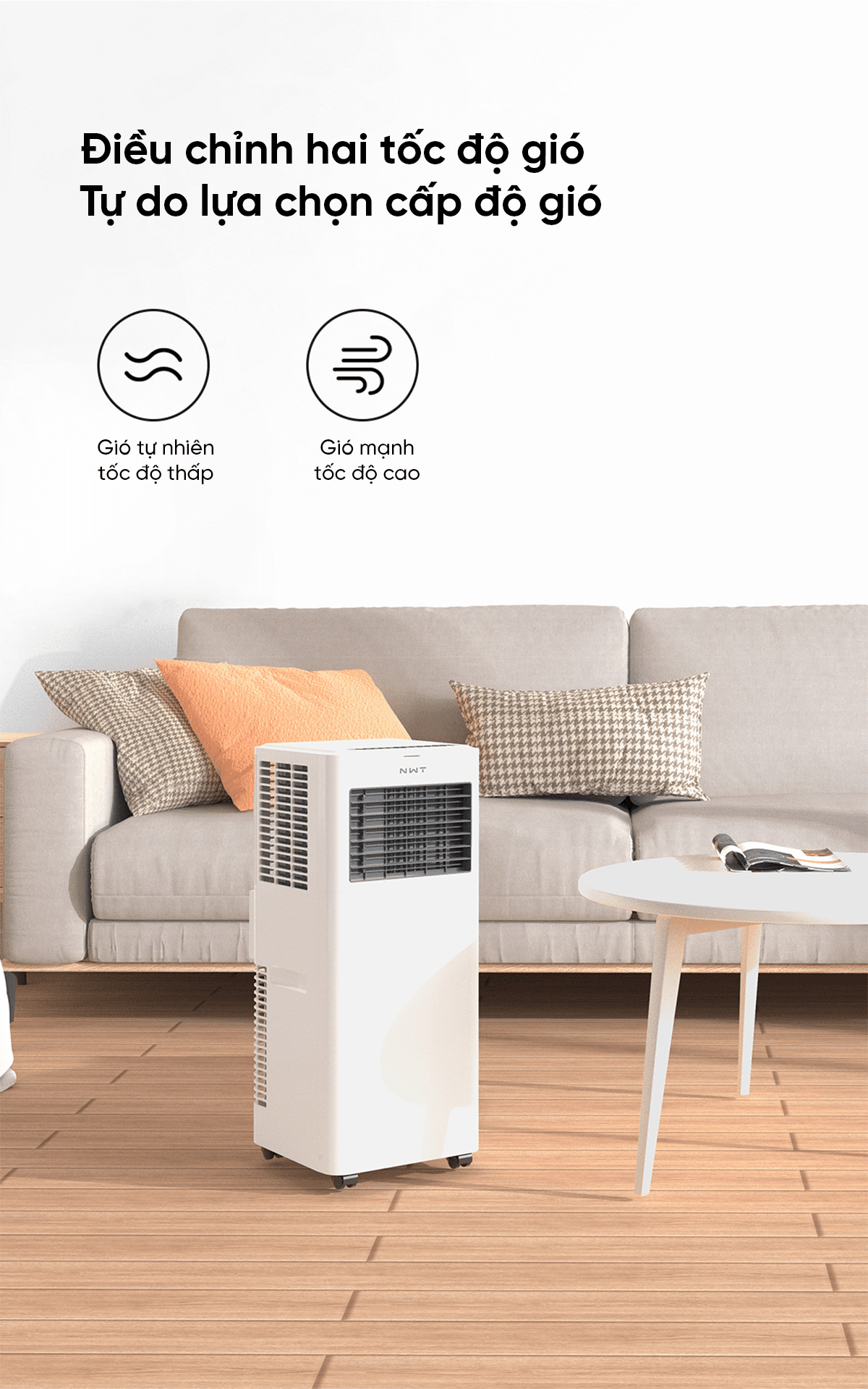 Điều hòa di động thông minh Xiaomi NWT Pro 9000BTU