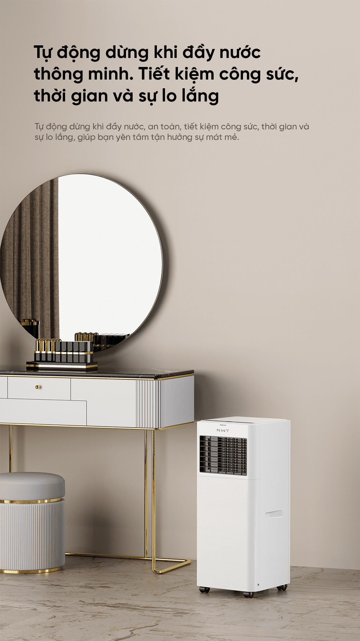 Điều hòa di động thông minh Xiaomi NWT Pro 9000BTU