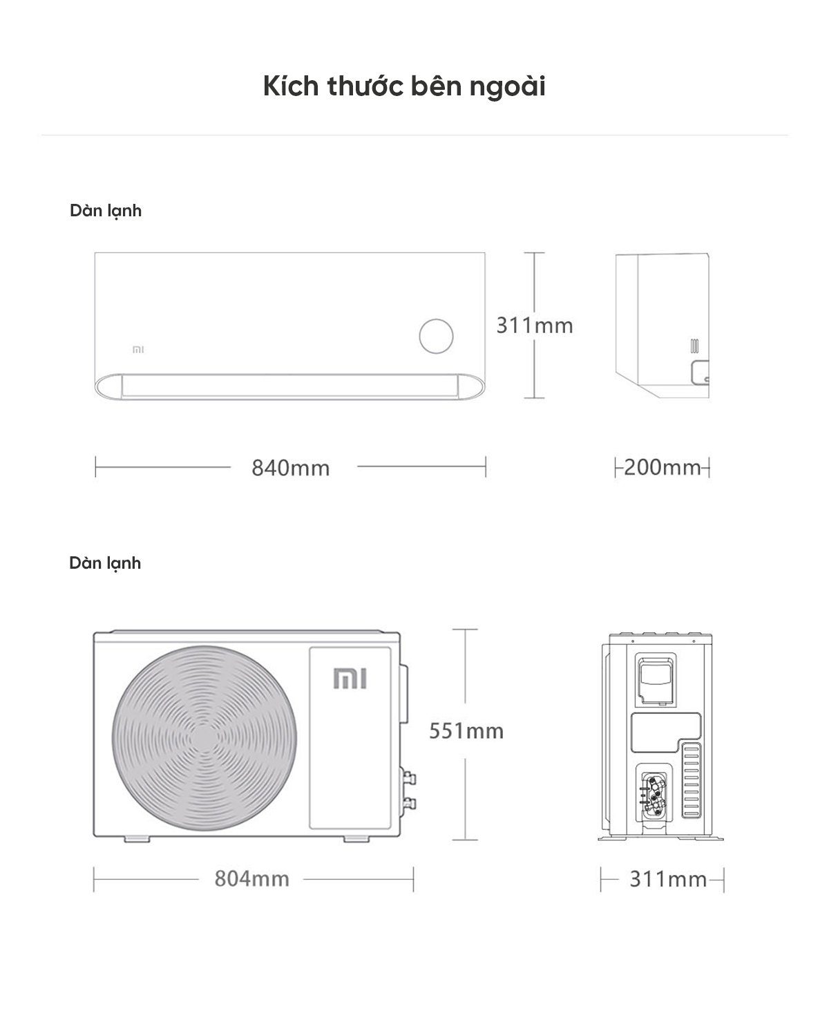 Điều hòa Xiaomi Mijia KFR-26GW/V1A1 1HP 2 chiều